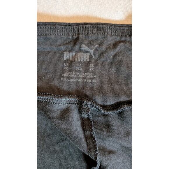 Puma Women's Modern Basics High-Waisted 7/8 Length Leggings (2X, Black) - Picture 4 of 8
